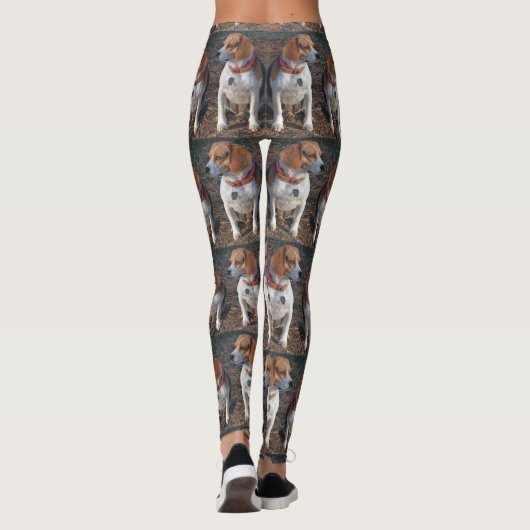 Beagle-Beagle-Beagles Leggings (Rückseite)