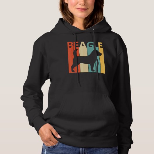 Beagle Beagle Dog Hoodie (Vorderseite)