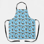 Beagle Beagle Hund Niedliches Muster Schürze (Vorderseite)