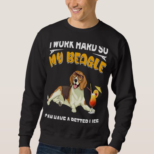 Beagle Beagle Sweatshirt (Vorderseite)