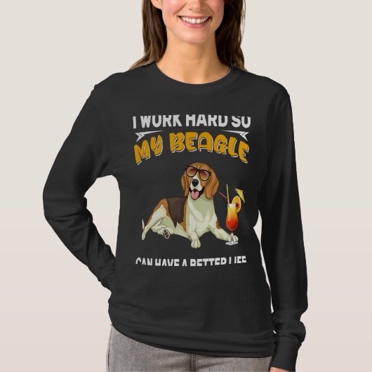 Beagle Beagle T-Shirt (Vorderseite)