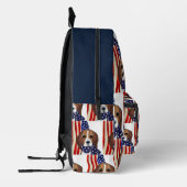 BEAGLE BEDRUCKTER RUCKSACK (Links)