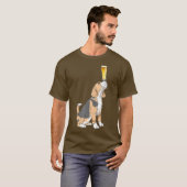 Beagle Beer Lovers Shirt Bierbraut Shirt (Vorne ganz)
