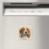 Beagle-Bester-Freund-Hunde-Liebhaber-Geschenk Magnet (In Situ (Geschirrspüler))