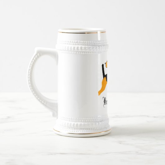 Beagle Bierglas (Links)
