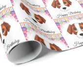 Beagle Birthday Geschenkpapier (Rolleneckpunkt)