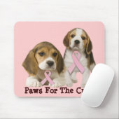 Beagle-Brustkrebs Mousepad (Mit Mouse)