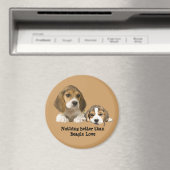 Beagle Buddies Magnet (In Situ (Geschirrspüler))