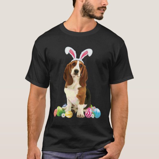 Beagle Bunny Easter Egg Hunt Beagle Dog Owner T-Shirt (Vorderseite)