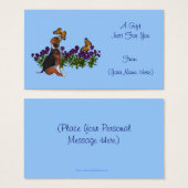 Beagle Butterfets Niedliche Personalisierte Gesche (Vorne & Hinten)