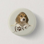 Beagle Button (Vorderseite)