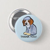 Beagle Button (Vorne & Hinten)