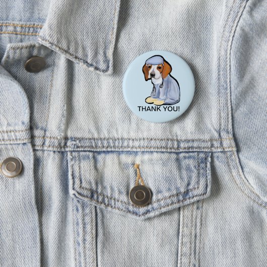 Beagle Button (Beispiel)