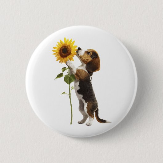 Beagle button (Vorderseite)