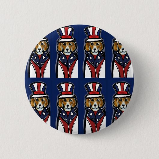 BEAGLE BUTTON (Vorderseite)
