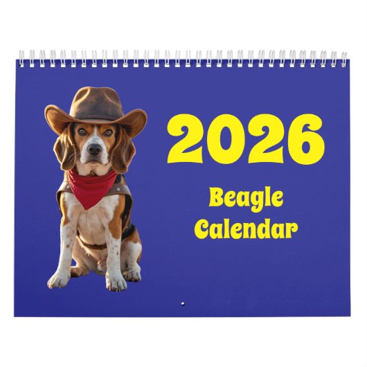 Beagle Calendar Kalender (Titelbild)