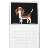 Beagle Calender Kalender (Jan 2027)