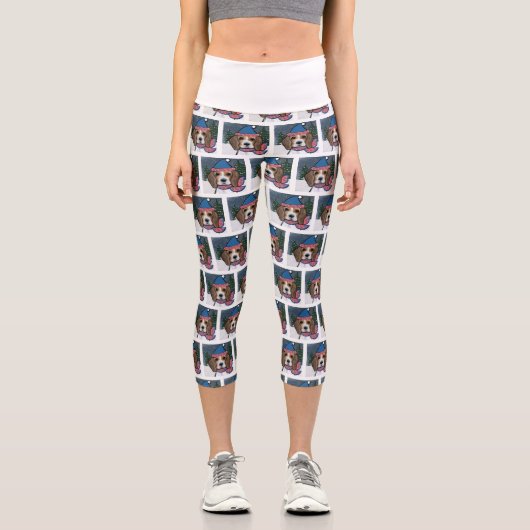 BEAGLE CAPRI LEGGINGS (Vorderseite)
