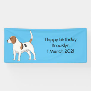 Beagle Cartoon Banner
