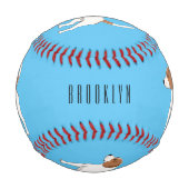 Beagle Cartoon Baseball (Rückseite)