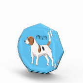 Beagle Cartoon Fotoblock (Rechts)