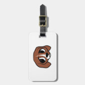 Beagle Cartoon Gepäckanhänger (Vorderseite vertikal)