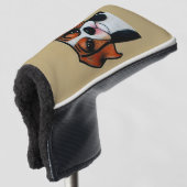 Beagle - Cartoon Golf Head Cover Headcover (3/4 Vorderseite)