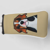 Beagle - Cartoon Golf Head Cover Headcover (Vorderseite)