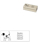 Beagle Cartoon Gummistempel (Stempel)