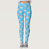 Beagle Cartoon Leggings (Vorderseite)