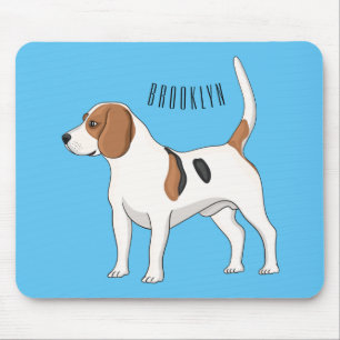 Beagle Cartoon Mousepad