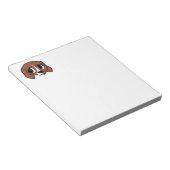 Beagle Cartoon Notizblock (angewinkelt)