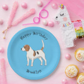 Beagle Cartoon Pappteller (Party)