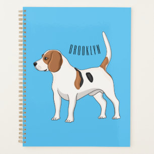 Beagle Cartoon Planer