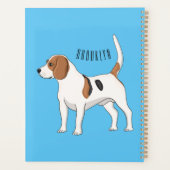 Beagle Cartoon Planer (Rückseite)