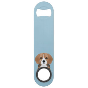 Beagle-Cartoon Speedflaschenöffner