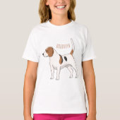 Beagle Cartoon T-Shirt (Vorderseite)