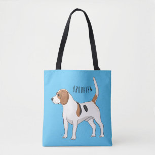Beagle Cartoon Tasche