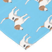 Beagle Cartoon Tischdecke (Schrägansicht)