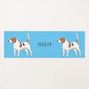 Beagle Cartoon Yogamatte