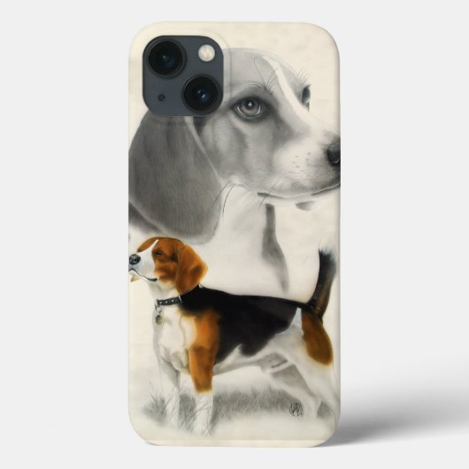 Beagle Case-Mate iPhone Hülle (Rückseite)