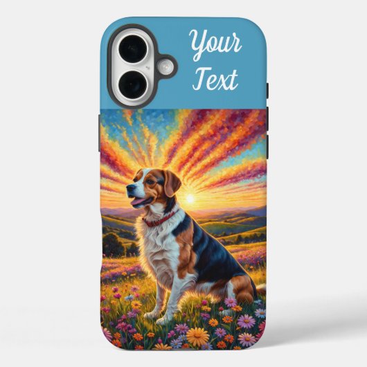 Beagle Case-Mate iPhone Hülle (Rückseite)