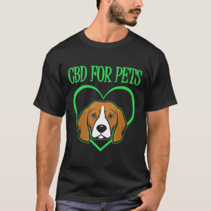 Beagle Cbd Oil Dog Haustier Eigentümer Liebe Beagl T-Shirt