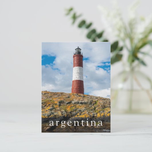 Beagle Channel Lighthouse Postkarte (Stehend Vorderseite)