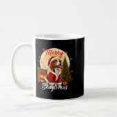 Beagle Christmas Beagle Costume Beagle Xmas Merry  Kaffeetasse (Links)