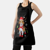 Beagle Christmas Funny Christmas Gift Schürze (InSitu)