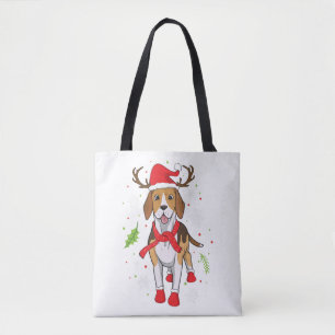 Beagle Christmas Funny Christmas Gift Tasche