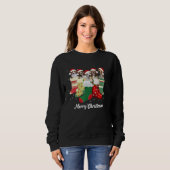 Beagle Christmas In Socks Cute Beagle Dog Christma Sweatshirt (Vorne ganz)