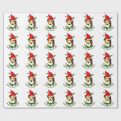 Beagle Christmas Merry Geschenkpapier (Flach)