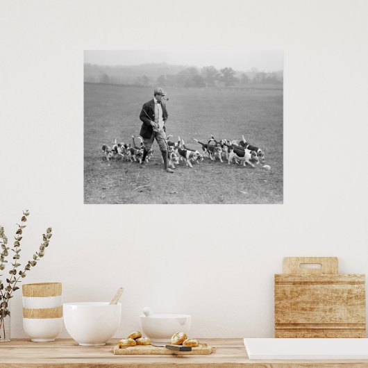 Beagle Club, 1914 Poster (Küche)